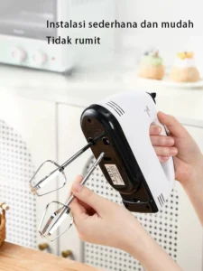 hand mixer3 Hand Mixer Pengaduk Adonan Serbaguna 120 watt