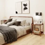 meja samping kasur meja minimalis