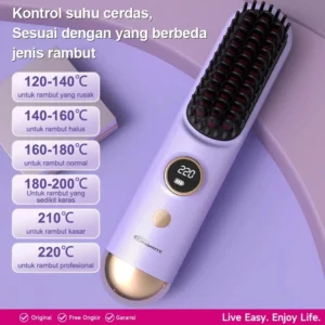 sisir pelurus rambut