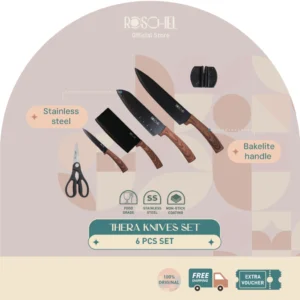 1 set pisau dapur 1 set pisau dapur