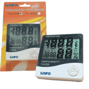 SANFIX TH 303B Thermo Hygrometer Indoor Thermometer SANFIX TH 303B Thermo Hygrometer Indoor Thermometer