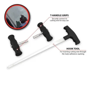 Alat Pemotong Kaca Mobil Universal Car Windshield Removal Installation Tool Kit Professional