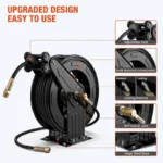 Hose Reel Selang Air 15m Penggulung Selang Heavy Hose Reel
