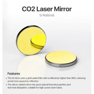 Lensa Mirror CO2 Laser SiGold Lensa Mirror CO2 Laser SiGold