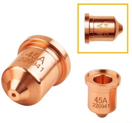 Lot De 5 Anneaux Tourbillonnants (220947) Pour Torches Plasma Powermax 45/65/85/105A - Neuf