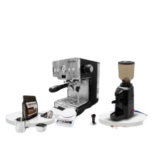 Paket Mesin Espresso Ferratti Ferro Mini Brew 3