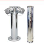 Pipa Siamese Chrome Kuningan Savetex S11 Pipa Siamese Chrome Kuningan Savetex S11