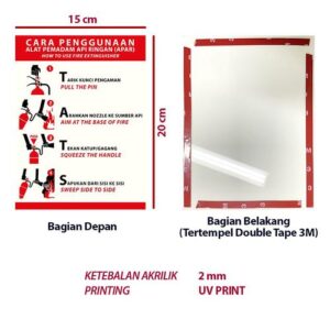 Rambu Cara Penggunaan APAR Savetex Rambu Cara Penggunaan APAR Savetex