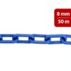 Rantai Plastik Biru Savetex 8 mm x 50 m