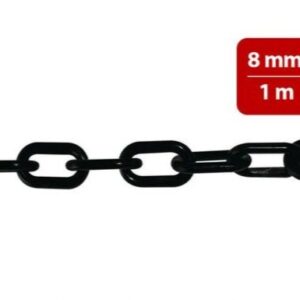 Rantai Plastik Hitam Savetex 8 mm per Meter Rantai Plastik Hitam Savetex 8 mm per Meter