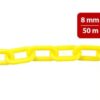 Rantai Plastik Kuning Savetex 8 mm x 50 m