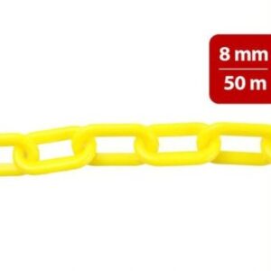 Rantai Plastik Kuning Savetex 8 mm x 50 m Rantai Plastik Kuning Savetex 8 mm x 50 m