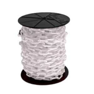 Rantai Plastik Putih Savetex 6mm x 50m Rantai Plastik Putih Savetex 6mm x 50m