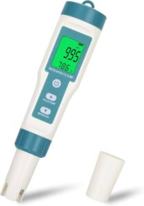 Alat Ukur Kualitas Air 7in1 Salinity PH TDS EC Temp ORP SG Tester 7 in 1 Water Meter Salt COM600 SG Temperature COM 600 Air COM