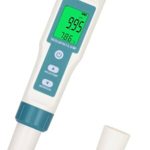 Salinity PH TDS EC Temp ORP SG Tester 7 in 1 Water Meter Salt COM600 SG Temperature COM 600 Air COM Alat Ukur Kualitas Air 7in1 Salinity PH TDS EC Temp ORP SG Tester 7 in 1 Water Meter Salt COM600 SG Temperature COM 600 Air COM