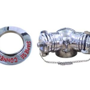 Siamese Chrome Brass S11 Savetex VDH Siamese Chrome Brass S11 Savetex VDH
