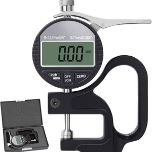 Thickness Gauge 0.01mm Alat Ukur Ketebalan Plastik Kertas Logam Thickness Gauge 0.01mm Alat Ukur Ketebalan Plastik Kertas Logam