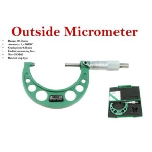 Outside Micrometer Insize 50 75mm Outside Micrometer Insize 50 75mm