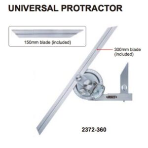 Universal Protactor 2372 360 Insize Universal Protactor 2372 360 Insize