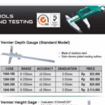 Vernier Depth Gauge Insize 0 300mm 1240 300