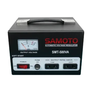 Stabilizer Samoto SMT 500VA Stabilizer Listrik Servo Motor