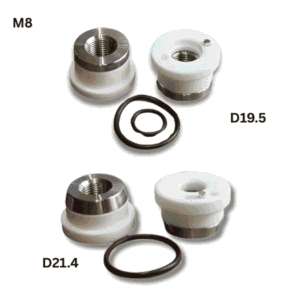Ceramic Ring Raytools Fiber Laser Cutting Head D19.5 H12.5 M8 & D21.4 M8 Ceramic Ring Raytools Fiber Laser Cutting Head D19.5 H12.5 M8 & D21.4 M8