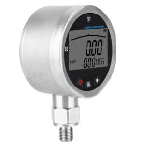 Hydraulic Pressure Gauge Digital 0 60 MPa 0 600 Bar SUS304